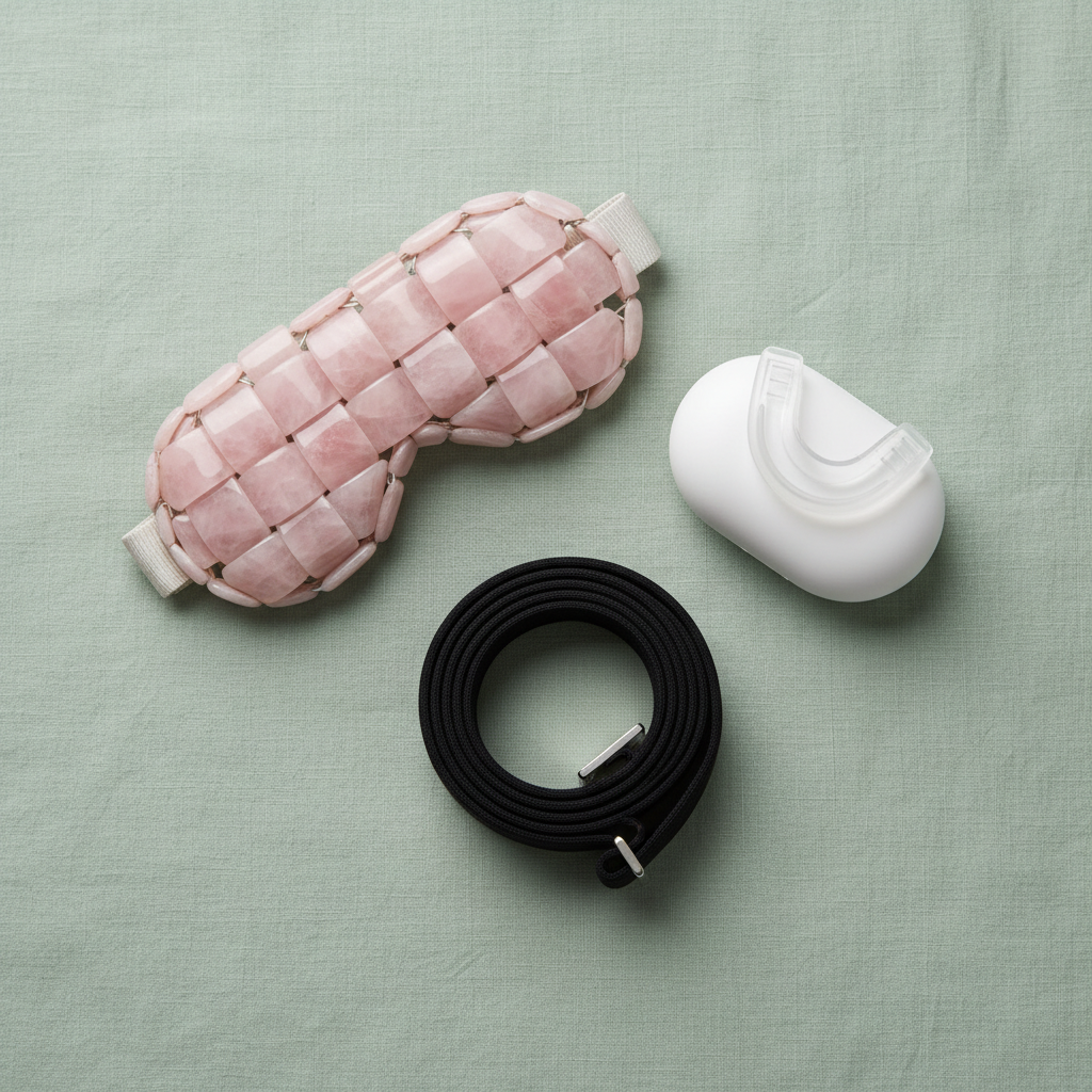 Complete Silent Night System bundle - eye mask, mouthguard, and chin strap
